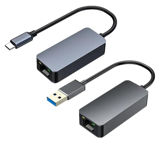 2500Mbps USB 3.0 Type-C to RJ45 2.5G Ethernet Gigabit Adapter Network Card Converter LAN Hub for 8.1/10/11 for PC Laptop