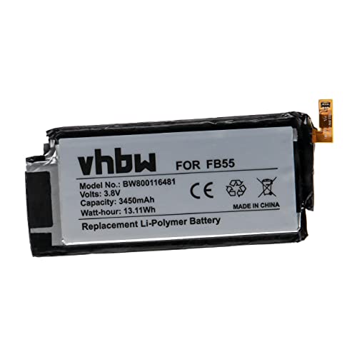 vhbw Batterie Compatible avec Motorola Droid Turbo 2, Turbo 2 XLTE Smartphone (3450mAh, 3,8V, Li-polymère)