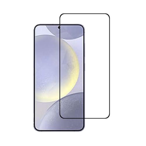 Film protection écran pour Galaxy S25 Plus Noir anti-bulles pour éviter les rayures de clés