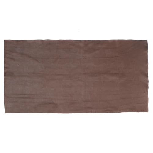 UKCOCO Tissu de Protection Acoustique Couleur Café pour Haut-Parleur 1,4 M X 0,5 M Maille Anti-poussière Lavable pour Enceinte Portable