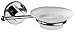Soap Dish and Holder Finish: Polished Chrome