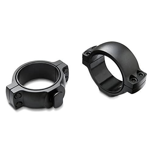 Burris Signature Zee Rings Medium, 1", Weaver Style, Matte Black