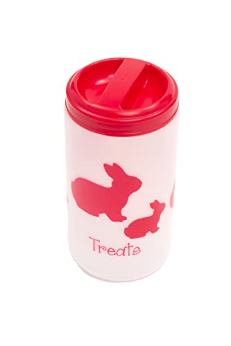 Lixit Food and Treat Storage Jars for Dogs, Cats, Small Animals and Birds (32oz, Red) Lixit Food and Treat Storage Jars for Dogs, Cats, Small Animals and Birds (32oz, Red)