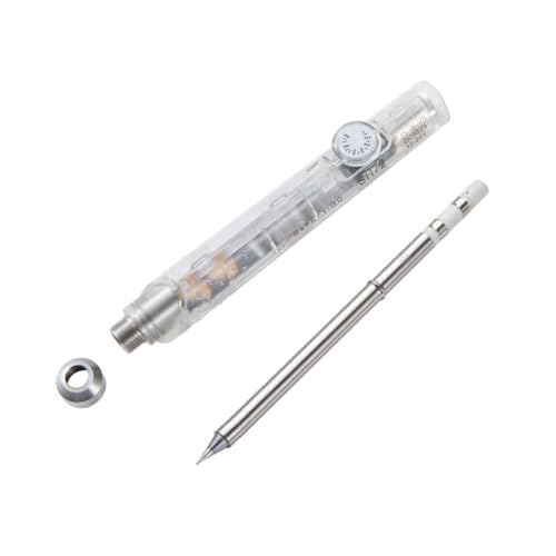 Bloepum Portable Electric Soldering Iron 65W Soldering Iron Adjustable Temperature Welding Repair Tool with Soldering Iron Tip B