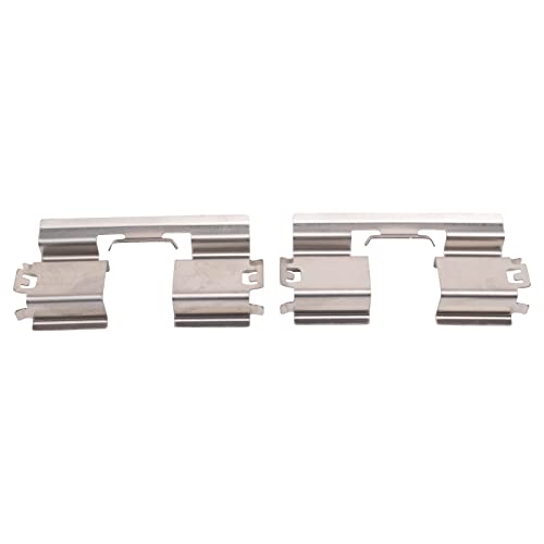 Image of TRQ Rear Brake Pad and Rotor Set Ceramic Coated Solid Rotors Calipers
