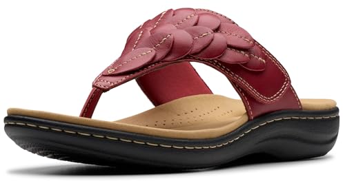 Image of Clarks Women's Laurieann Palm Flip-Flop