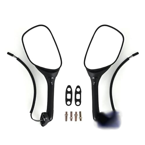Espejo retrovisor de motocicleta con luz acabado profesional GSXR
