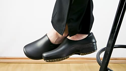Sticky Nursing Shoes Women - Chefs - Kitchen - Nurses - Clogs for Work - Waterproof Non Slip3
