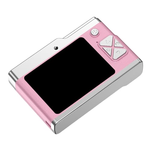 YUELER Cámara digital de alta resolución de 6400 W píxeles con zoom digital 8X y visualización de 2.4 pulgadas, disfruta de sesiones de fotos claras para niños