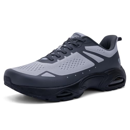 Wide Toe Box Mens Running Shoes Arch Support for Orthotic Tennis Athletic Plantar Fasciitis Foot Pain Relief Sneakers