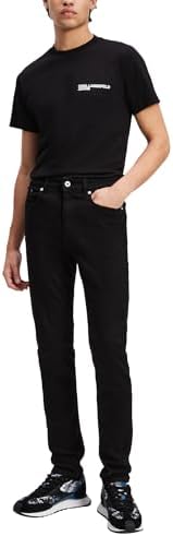 Karl Lagerfeld Jeans Herren Skinny Denim Black 3032