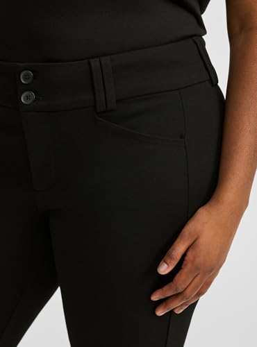 Torrid Women's Plus Size Pants - Trouser Slim Boot Ponte Pant4