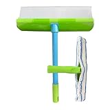 Shower Glass Cleaner | Silicone Car Windshields Cleaner Tool | Window Squeegee Cleaning Scraper | for Home Household Bathroom Kitchen Doors Floors Wall Windshield