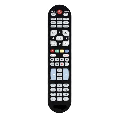 Télécommande URC1515 pour téléviseur et contrôleur TV universel noir