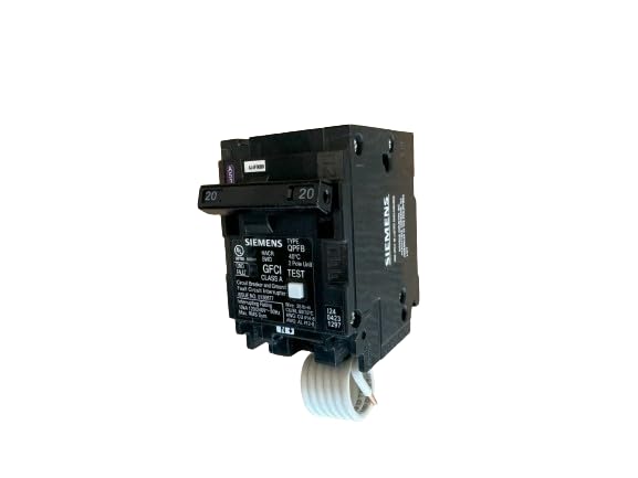 Siemens Q220GF 20 Amp 2-Pole GFCI Breaker