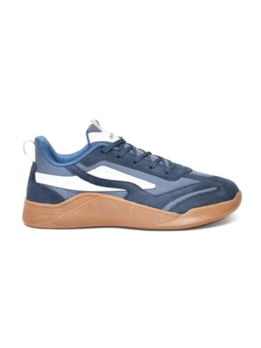 Image of Impakto para X Court Men's Sneakers | Lightweight & Cushioned Insole | Lace-Up Shoes for Casual Outings,Walking & Gym | Anti-Skid Rubber Sole for Non-Marking Activity