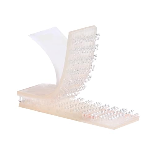 JUMINIZ - 8 Piece Set (2 Sets) EZ Pass/IPass/IZoom Toll Tag Fastlane Resealable Fastlane Peel and Stick Interlocking Tape Adhesive Strips