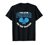 Méga image sur le thème du padel tennis. Les mots-clés associés sont paddle, tennis et Italie. Joli grafic pour les fans du sport de type tennis avec le titre : Paddle Tennis I will let my Paddle do the Talking.