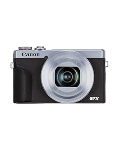 Canon PowerShot G7 X Mark III Digitalkamera (20, 1 MP, 4, 2-fach optischer Zoom, 7, 5cm (3 Zoll) LCD-Touchscreen klappbar, DIGIC 8, 4K, Full-HD, WLAN, Bluetooth, Blendenautomatik; Zeitautomatik), silber