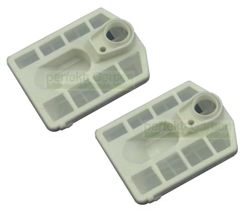 2 x Air Filter Compatible with Florabest Atika Top Craft Ikra Powermat Chainsaw Chainsaw
