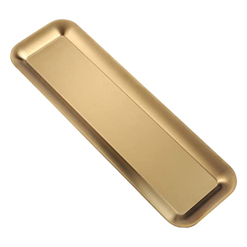 Plato rectangular de acero inoxidable Garneck miniatura 1