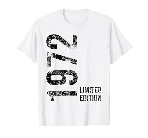 53 cumpleaños hombre mujer 53 años 1972 regalo de cumpleaños Camiseta