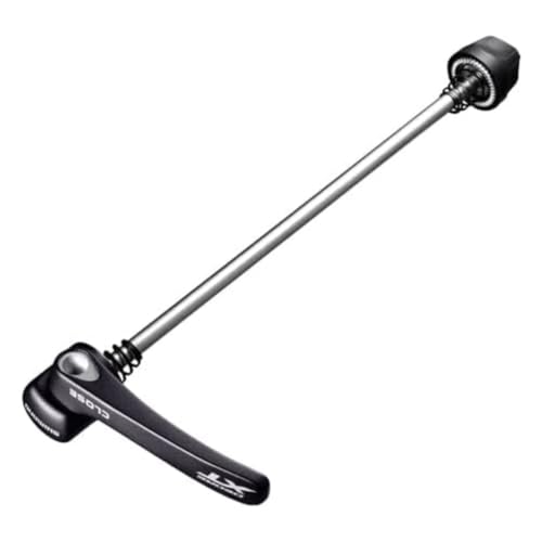 Attaches à dégagement rapide Shimano 173 mm argent et noir pour moyeu arrière de vélo