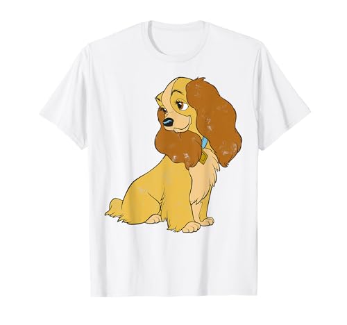 Portrait vintage de Disney Lady et de la Clochard T-Shirt
