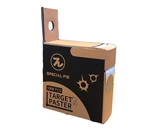 Indesign Shooting Target Stickers,1000 Per Box With Dispenser Target Pasters Roll Round Target Repair Stickers To Maximize Target Life #TOP7