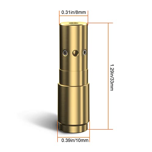 Raytice Green Laser Bore Sight 9Mm Bore Laser Sight Zeroing Boresighter With 9 Sets Batteries #TOP1