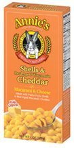 Annies Homegrown Macaroni And Cheese - Organic - Shells And Real Aged Cheddar - 6 Oz - Case Of 12