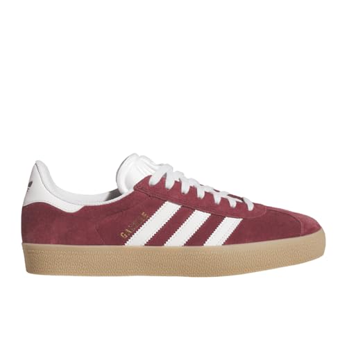 Image of adidas Mens Gazelle Adv Skate Skate Sneakers Shoes - Red
