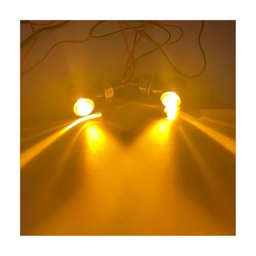 Clignotant de moto feux signalisation mini indicateurs ambre 12V
