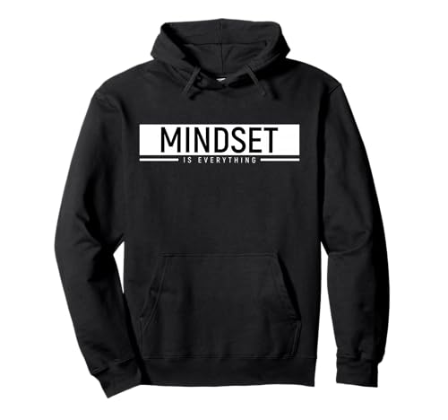 Growth Mindset Positive Uplifting Quote Motivational Workout Pullover Hoodie