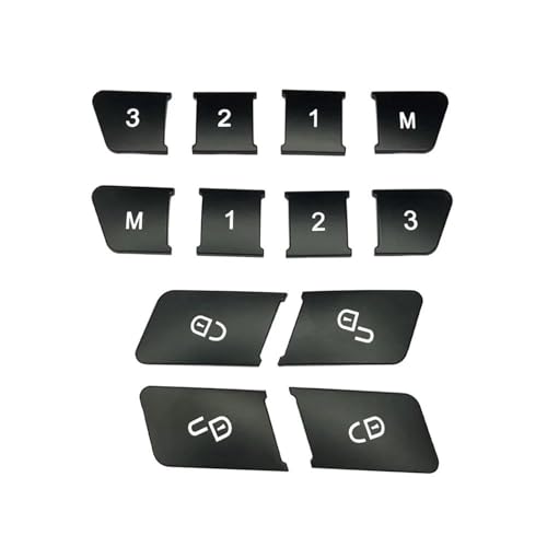 Protection boutons intérieurs de voiture Mercedes Classe A B E CLA