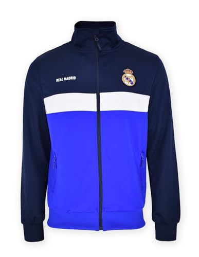 Real Madrid Chaqueta PLUS Nº14 Navy Licencia - Adulto talla XXL