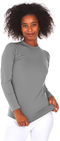 Thermajane Long Sleeve Thermal Shirts for Women Cold Weather, Womens Thermal Underwear Tops, Base Layer Women Thermal