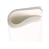 Papel de filtro cualitativo for filtración de laboratorio - 100 piezas, velocidad media, fibra de algodón(40cmx50cm)