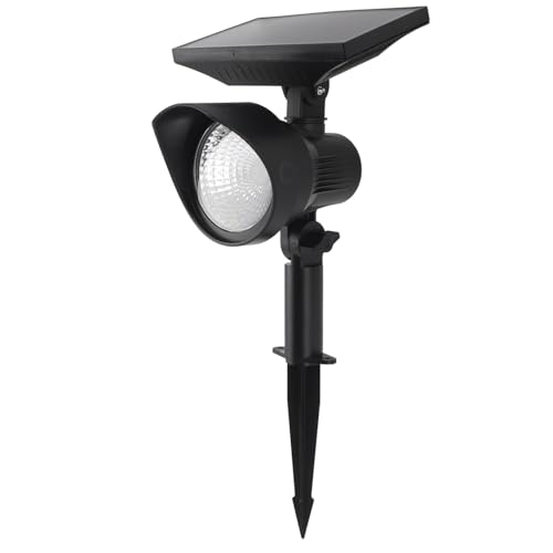 SIXRUN Focos Solares para Paisaje, Iluminación Degradada Colorida para Decoración de Jardín, Luces Solares para Exteriores, Luces de Pared Impermeables IP4 para Jardín y Césped