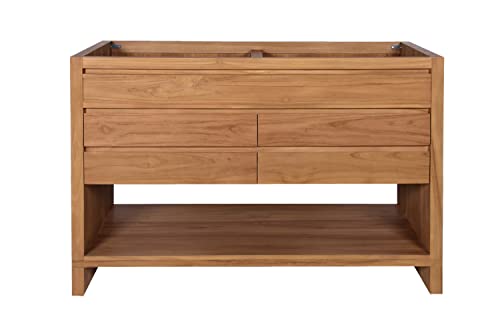 Avanity Kai 48 in. Vanity Only in Natural Teak