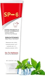 SP-6 Probiotische Whitening Zahncreme (1Pc)