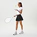 XHKKV Women Pleated Tennis Skirts with Pocket Skirts High Waisted Flowy Athletic Skirts Black