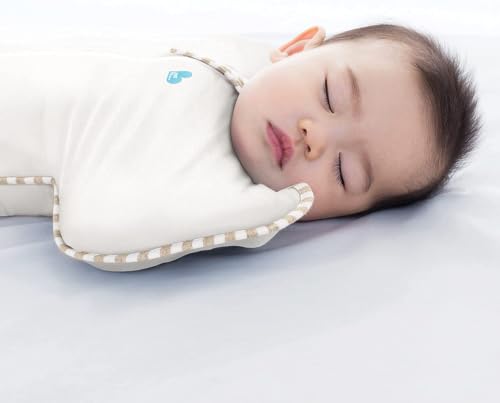 Image of Love to Dream Swaddle UP, Organic Cotton, Baby Sleep Sack, Self-Soothing Swaddles for Newborns, Get Longer Sleep, Secure Fit Helps Calm Startle Reflex, Newborn Essentials for Baby, Cream