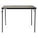 Samsonite XL 39" Square Folding Card and Game Table, Commercial Quality, Black (74866-1041)