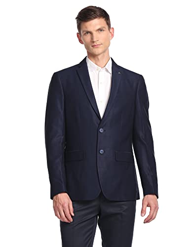 Image of Arrow Men Notch Lapel Collar Windowpane Check Blazer