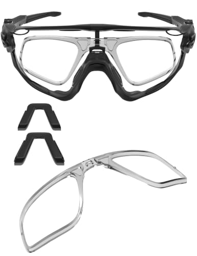 Image of Insert Clip-On Lenses Carrier for Oakley Jaw-breaker OO9290 / Jaw-breaker Asian Fit OO9270, Adaptor Lens Carrier