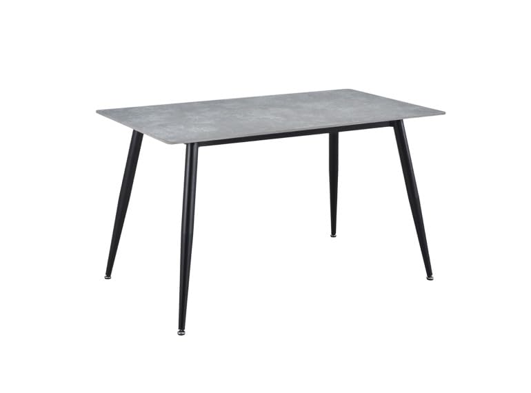 Belhome Table de Repas en céramique 130 x 70 cm - Stone 2
