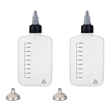 アルコール ボトル オイル 燃料 ボトル 120ml 携帯 用 じょうご付き ストーブ バーナー キャンプ アウトドア(ボトル単体*2点セット+じょうご)