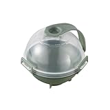 QUXVUIS Eiskugelformen für Gefrierschrank, DIY, runde Getränke, Wein, Tee, Eiswürfelbereiter, Küchenbar, auslaufsichere Formen für die Kühlschrankherstellung, Grün 1 ST