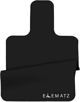 Premium Pilates Reformer Mat - Machine Washable Suede & Natural Rubber - Non-Slip, Hygienic Carriage Cover for Pilates Sessions